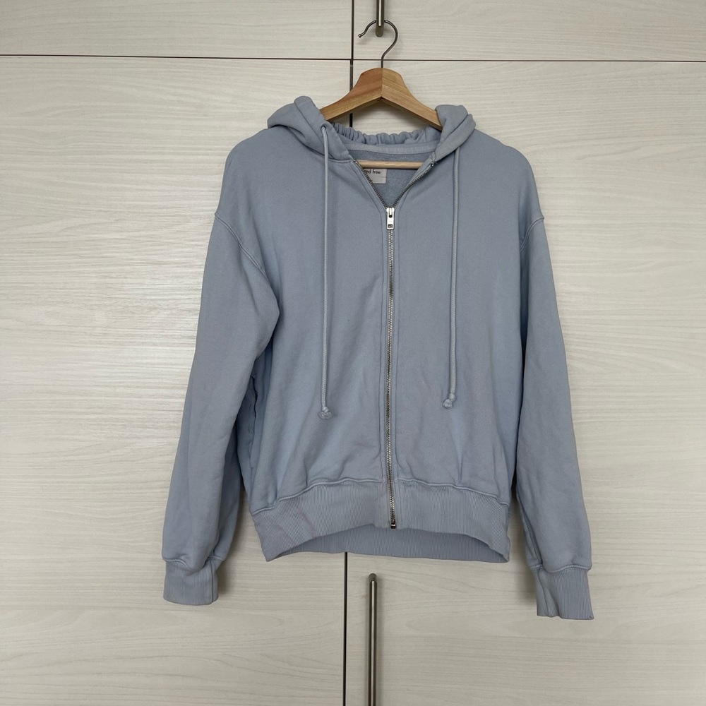 Aritzia Cozy Fleece Boyfriend Zip Hoodie